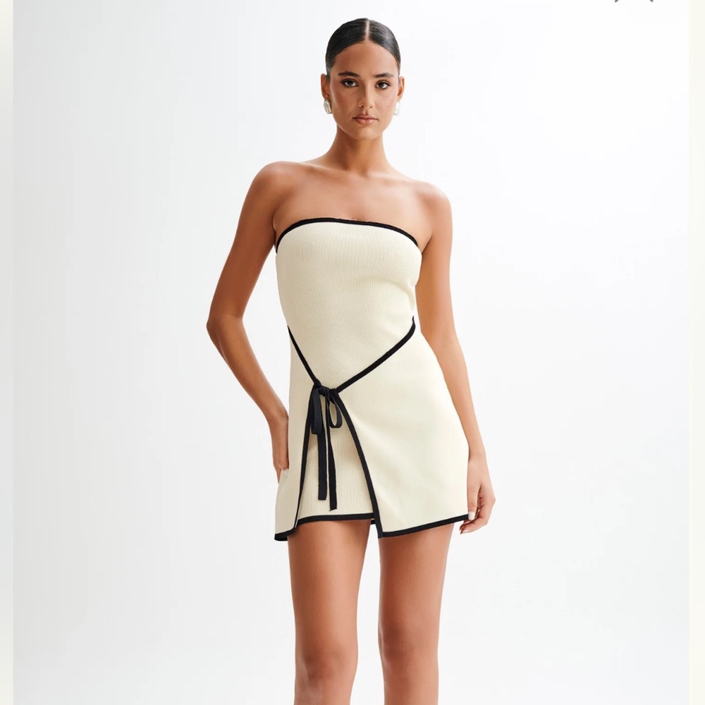 MESHKI RIAN KNIT MINI DRESS